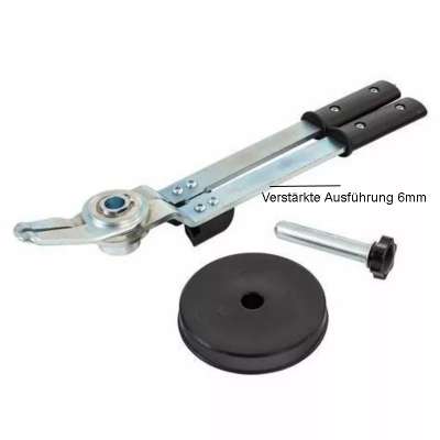 Reinforced tire puller (tire scissors)