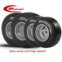 Bridgestone Kart-Reifen Slick YJL  2x 4,00/ 2x 5.00 (Satz = 4 Reifen) Bambini/Mini