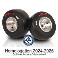VEGA tires Slick M1 set = 2 pieces 4.0 and 2 pieces 5.0 Bambini/Mini